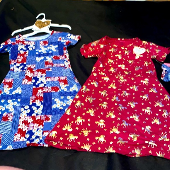 10-12 Girls dress lot, size 10-12, NWT, 2 piece set,2 patterns, girls NWT - Picture 5 of 15